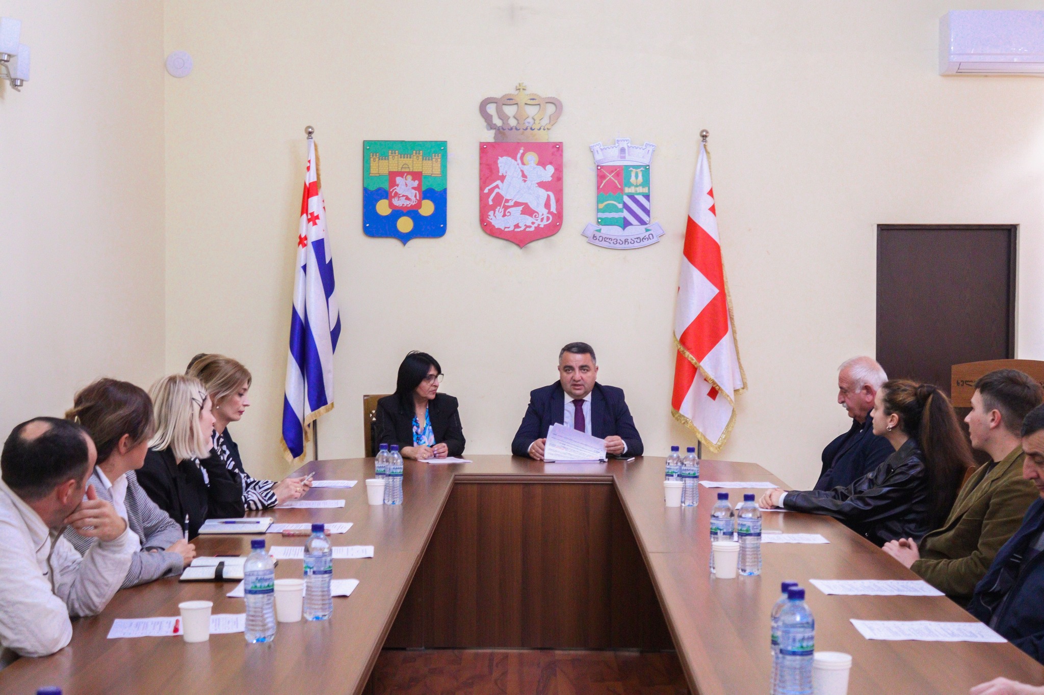 2024 წლის ბიუჯეტის პროექტის წარდგინება ხელვაჩაურის მუნიციპალიტეტში