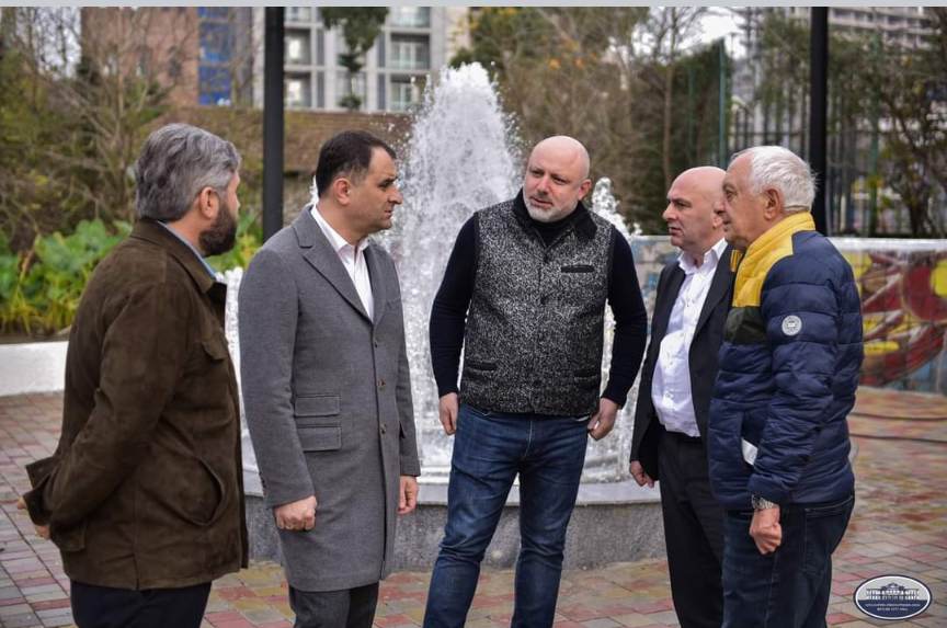 ახალი სკვერის მოწყობა სრულდება