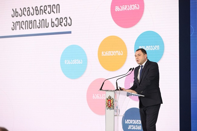 მინისტრმა ახალგაზრდული პოლიტიკის ხედვა წარადგინა
