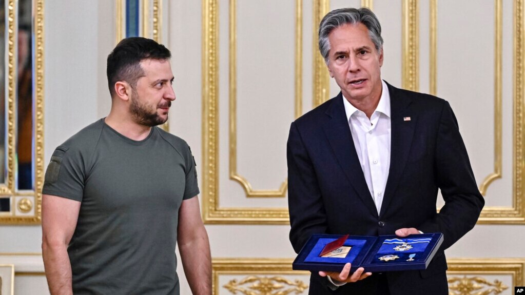 ვოლოდიმირ ზელენსკი – მნიშვნელოვანია, უკრაინამ აშშ-ის სამხედრო დახმარება რაც შეიძლება სწრაფად მიიღოს