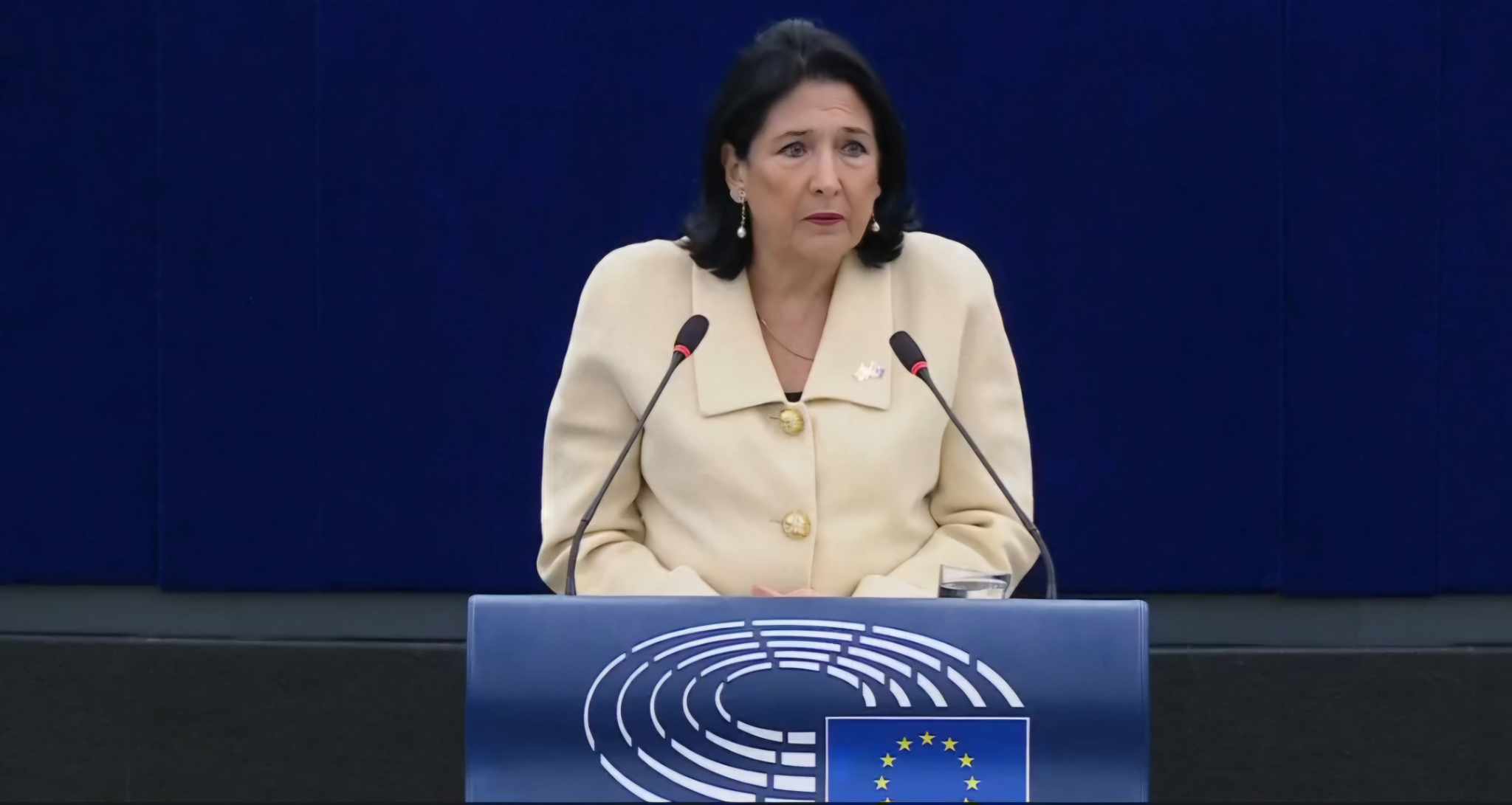 თქვენ უფრო სწრაფად უნდა იმოქმედოთ, ქართველმა ხალხმა უნდა იცოდეს, რომ მარტო არ არის – სალომე ზურაბიშვილის მიმართვა ევროპარლამენტს
