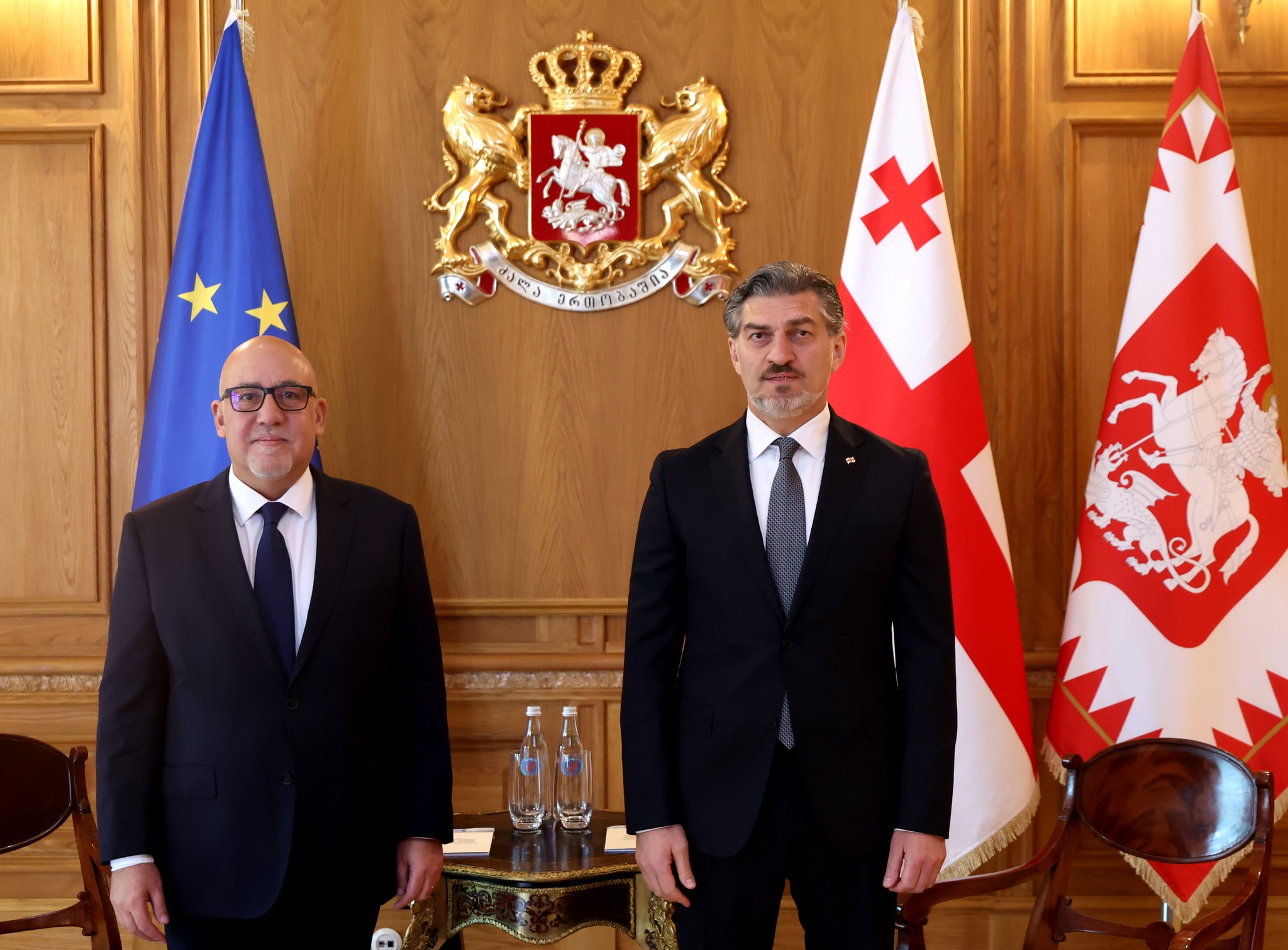 მიხეილ ყაველაშვილი თურქეთის ელჩს შეხვდა